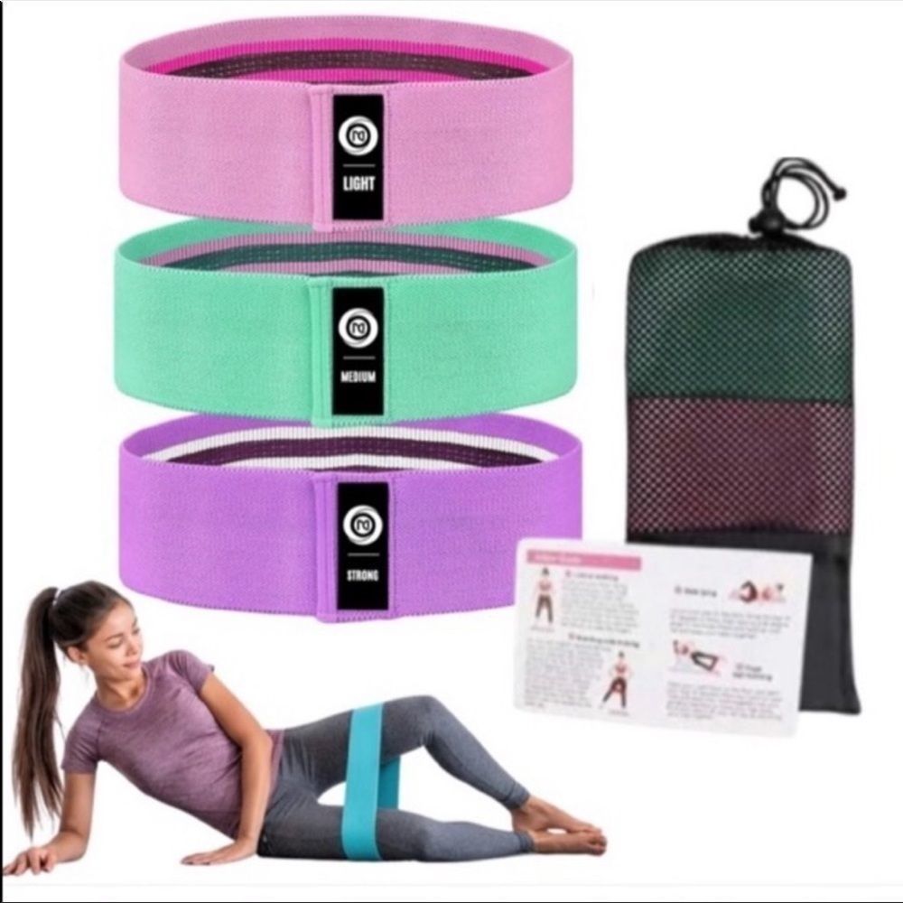 🍑 5 in 1 Anti-Snap Anti-Slip Hip Bands with Life Time Warranty